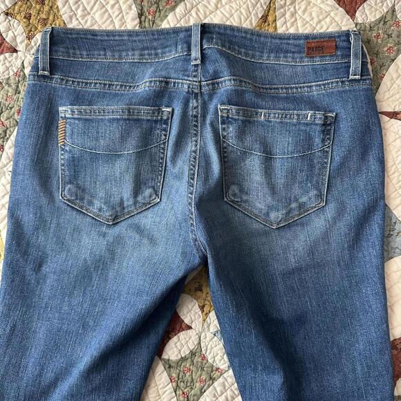 PAIGE Women's Blue Jeans - Picture 7 of 8